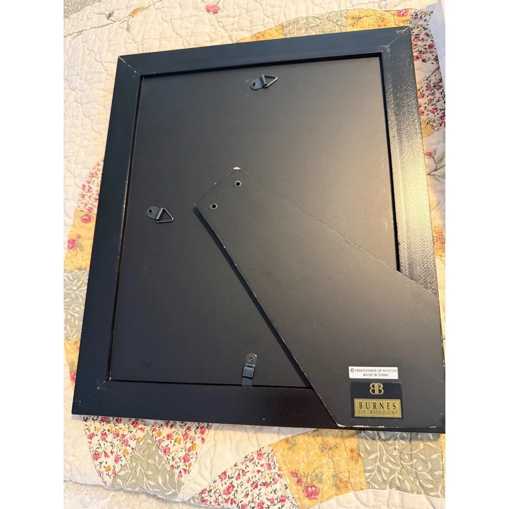 Burnes of‎ Boston 8x10 Picture Frame Gold Black Amherst 221180 NEW